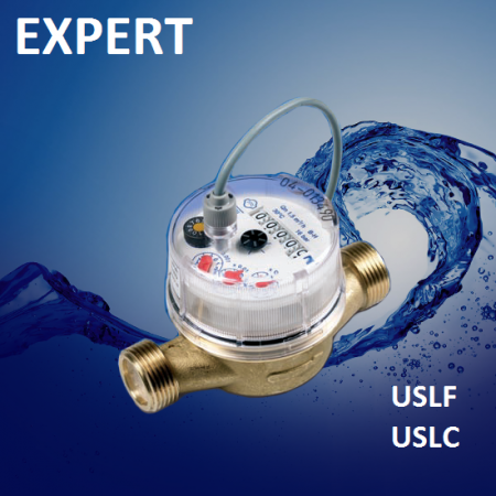 Vodoměr USLF 13, "Expert", STV, 1/2"